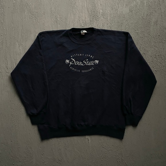Pro Spirit Other - Vintage Penn State Embroidered Sweatshirt Mens XXL Navy 90s Pro Spirit